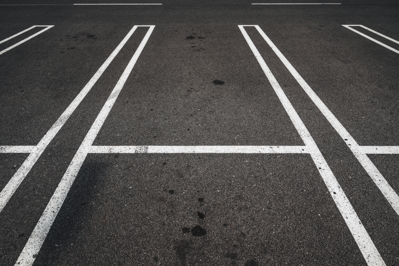 Commercial Parking Lot Sealing detail